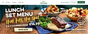 THE HARVESTER, BYBROOK BARN, ASHFORD, KENT UK